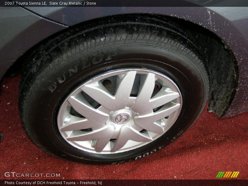 Slate Gray Metallic / Stone 2007 Toyota Sienna LE