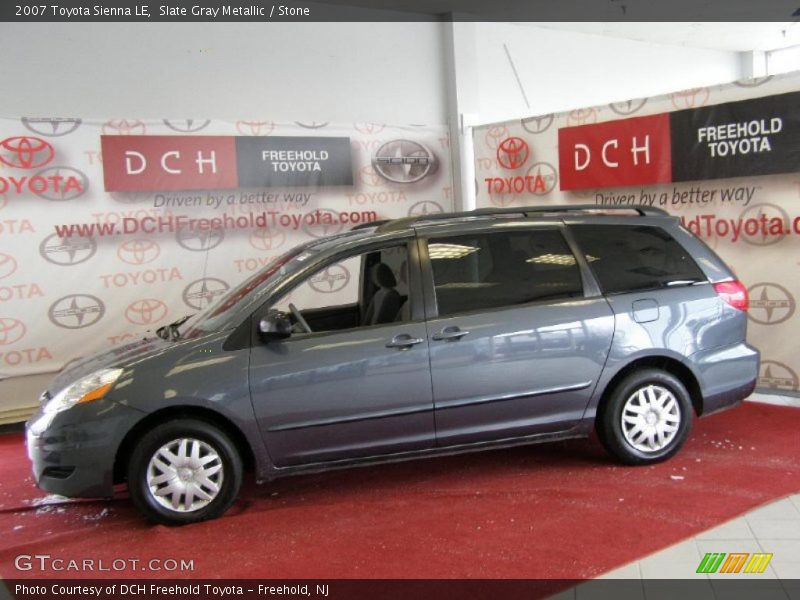 Slate Gray Metallic / Stone 2007 Toyota Sienna LE
