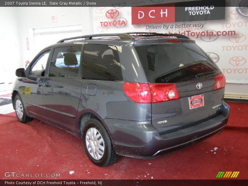 Slate Gray Metallic / Stone 2007 Toyota Sienna LE