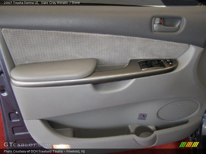 Slate Gray Metallic / Stone 2007 Toyota Sienna LE