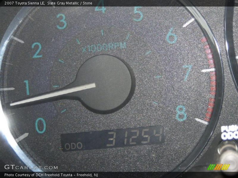 Slate Gray Metallic / Stone 2007 Toyota Sienna LE
