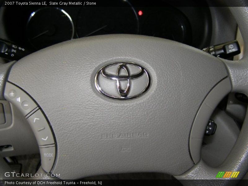 Slate Gray Metallic / Stone 2007 Toyota Sienna LE