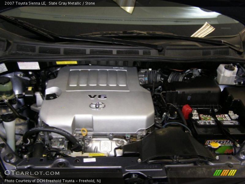 Slate Gray Metallic / Stone 2007 Toyota Sienna LE