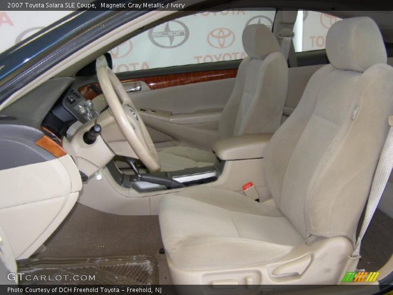 Magnetic Gray Metallic / Ivory 2007 Toyota Solara SLE Coupe