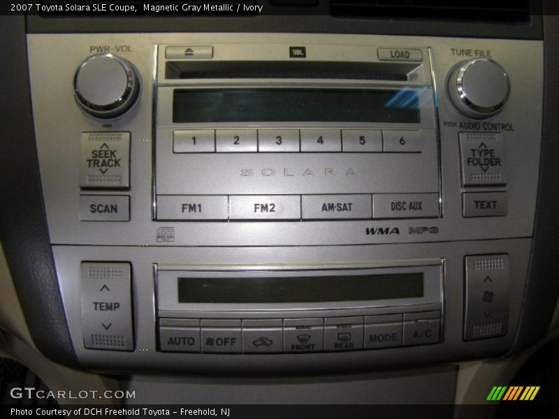 Magnetic Gray Metallic / Ivory 2007 Toyota Solara SLE Coupe