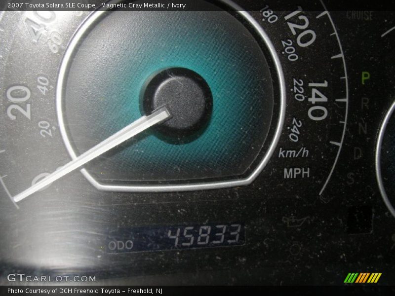 Magnetic Gray Metallic / Ivory 2007 Toyota Solara SLE Coupe