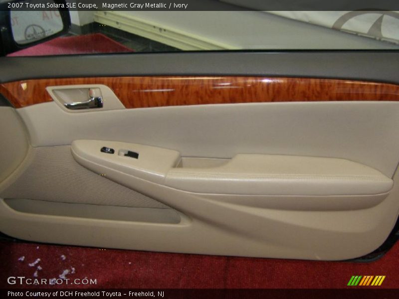 Magnetic Gray Metallic / Ivory 2007 Toyota Solara SLE Coupe