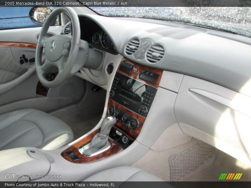 Capri Blue Metallic / Ash 2005 Mercedes-Benz CLK 320 Cabriolet