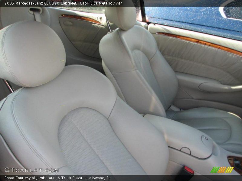 Capri Blue Metallic / Ash 2005 Mercedes-Benz CLK 320 Cabriolet