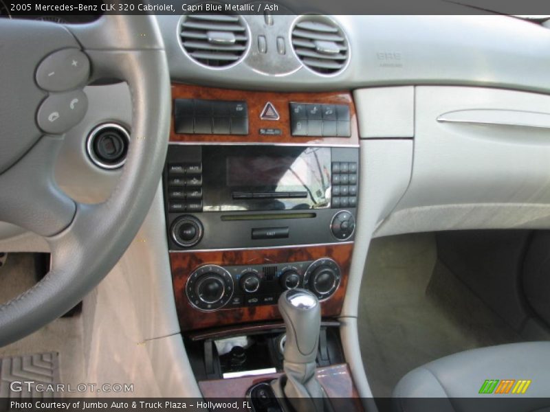 Capri Blue Metallic / Ash 2005 Mercedes-Benz CLK 320 Cabriolet