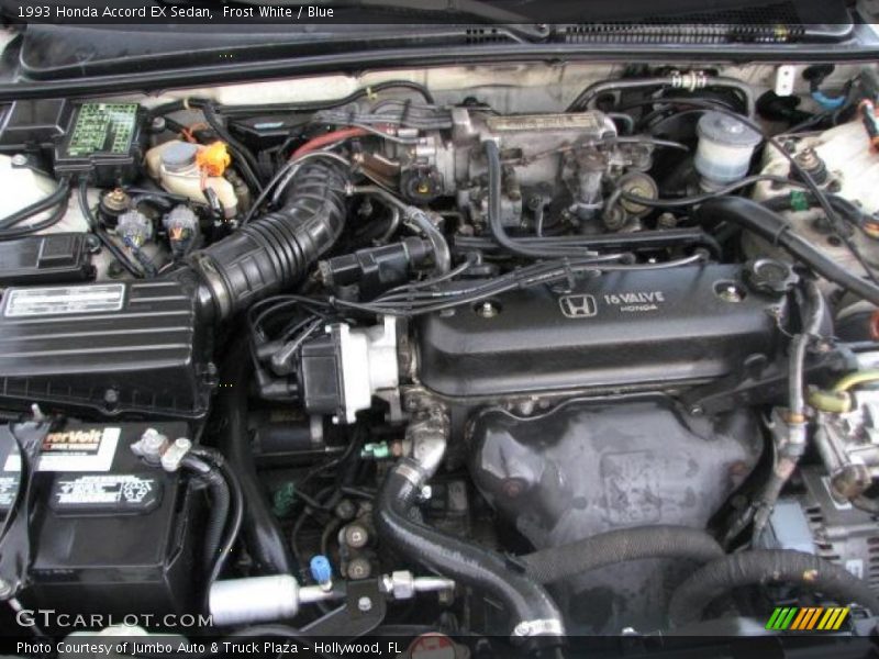  1993 Accord EX Sedan Engine - 2.2 Liter SOHC 16-Valve 4 Cylinder