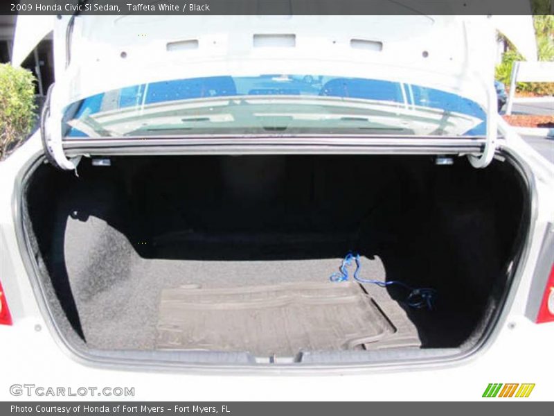 Taffeta White / Black 2009 Honda Civic Si Sedan