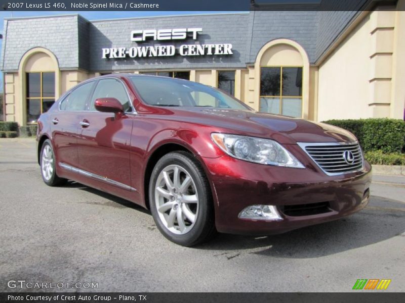 Noble Spinel Mica / Cashmere 2007 Lexus LS 460