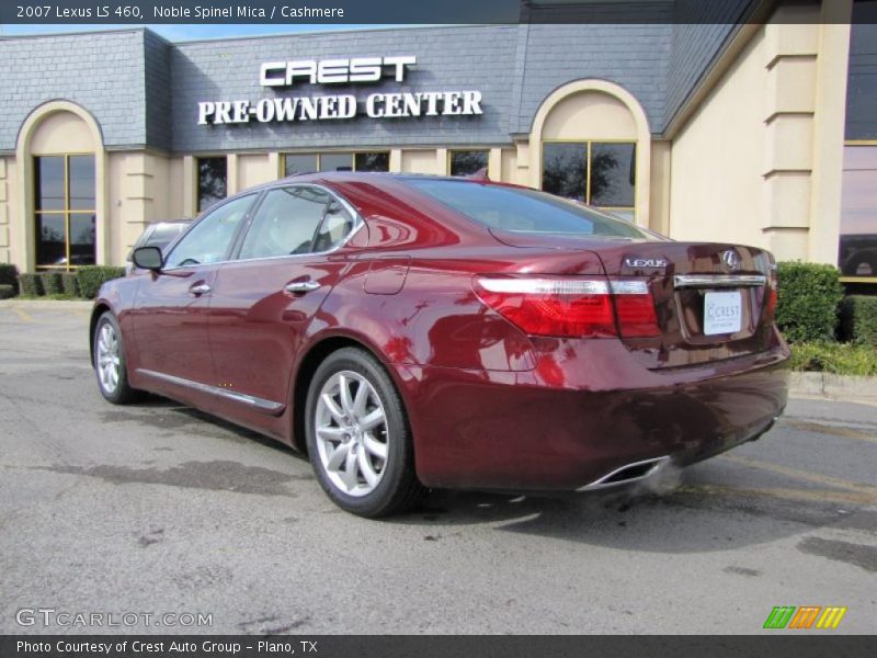 Noble Spinel Mica / Cashmere 2007 Lexus LS 460