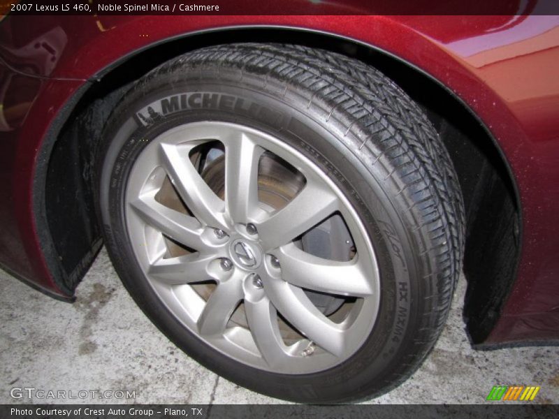 Noble Spinel Mica / Cashmere 2007 Lexus LS 460