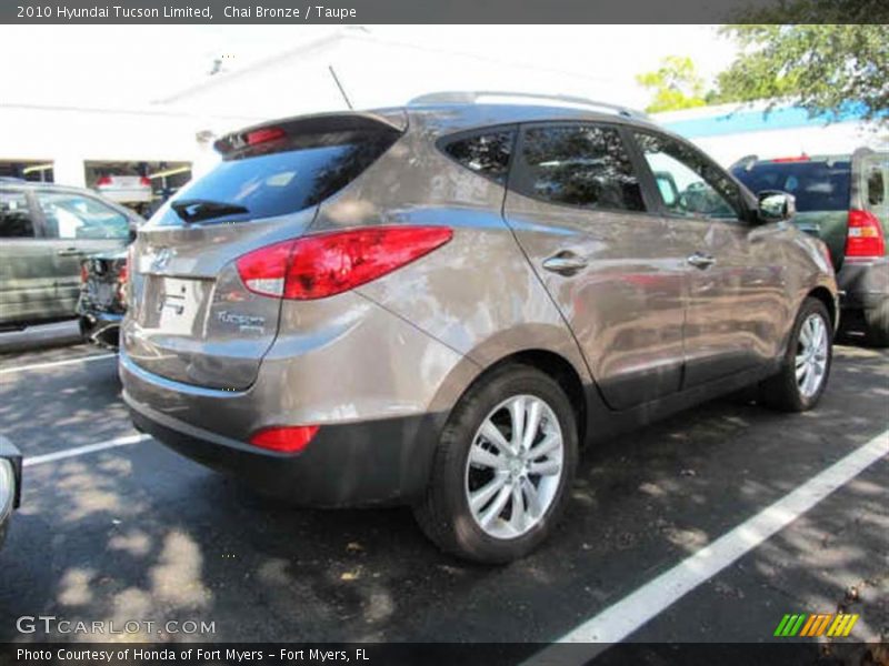 Chai Bronze / Taupe 2010 Hyundai Tucson Limited