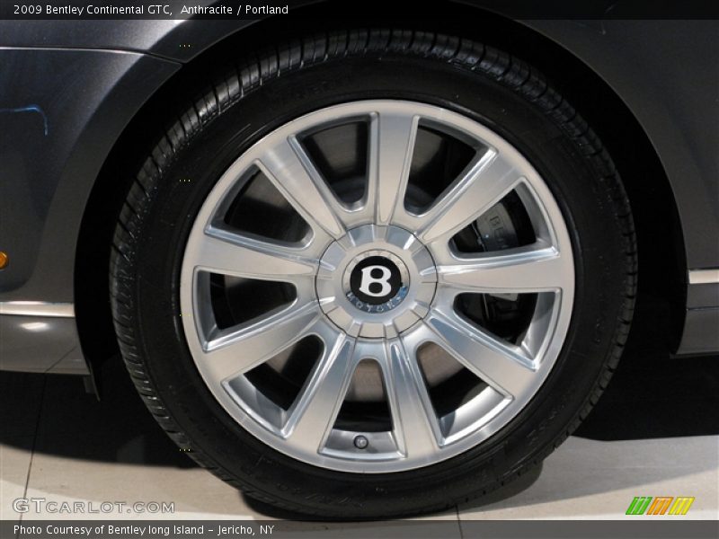 Anthracite / Portland 2009 Bentley Continental GTC