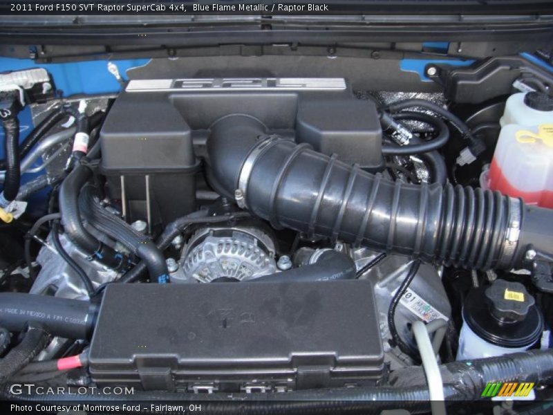  2011 F150 SVT Raptor SuperCab 4x4 Engine - 6.2 Liter SOHC 16-Valve VVT V8