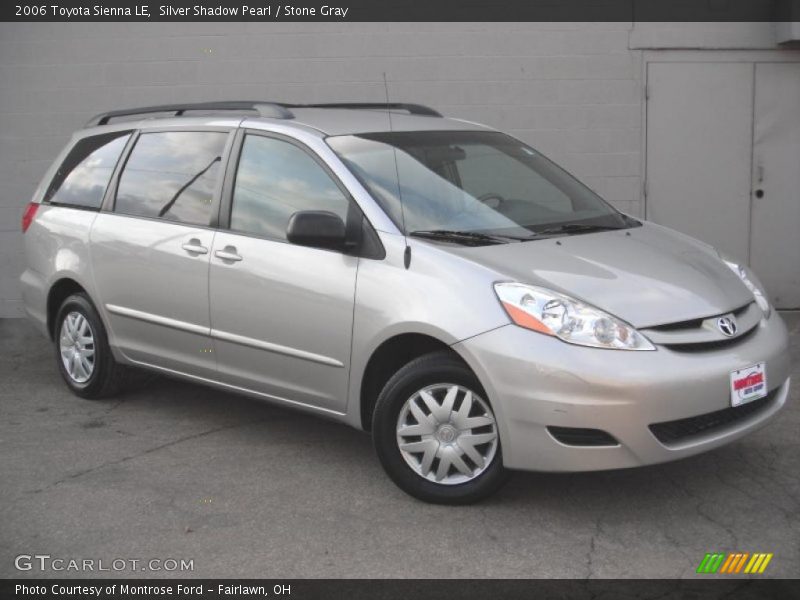 Silver Shadow Pearl / Stone Gray 2006 Toyota Sienna LE