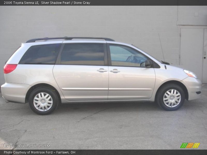 Silver Shadow Pearl / Stone Gray 2006 Toyota Sienna LE
