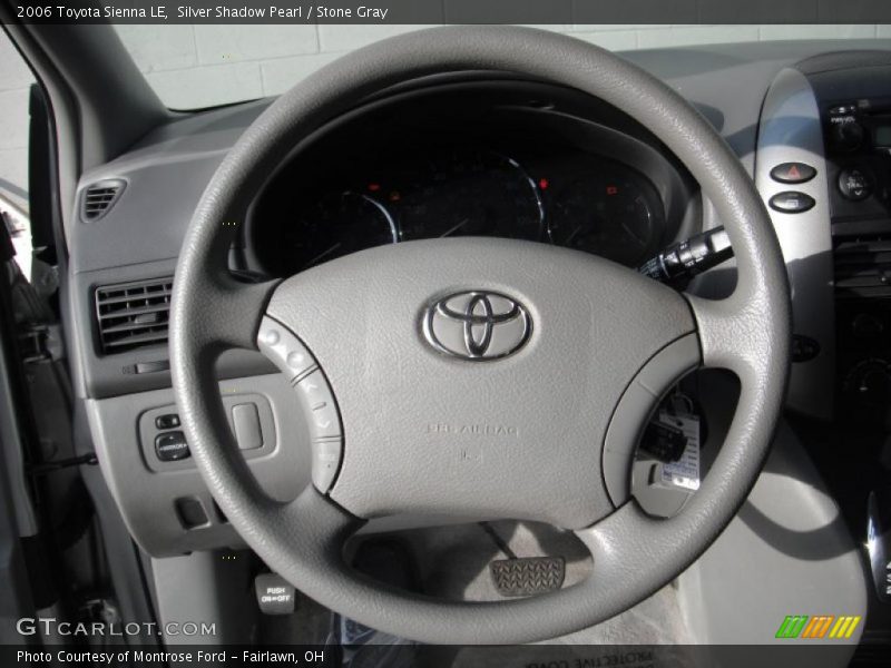 Silver Shadow Pearl / Stone Gray 2006 Toyota Sienna LE