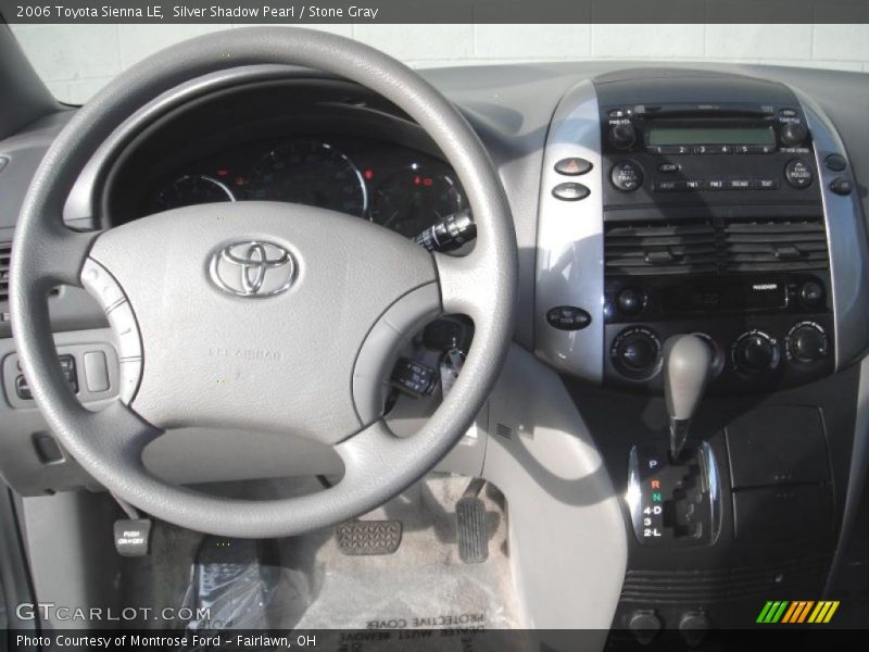 Silver Shadow Pearl / Stone Gray 2006 Toyota Sienna LE