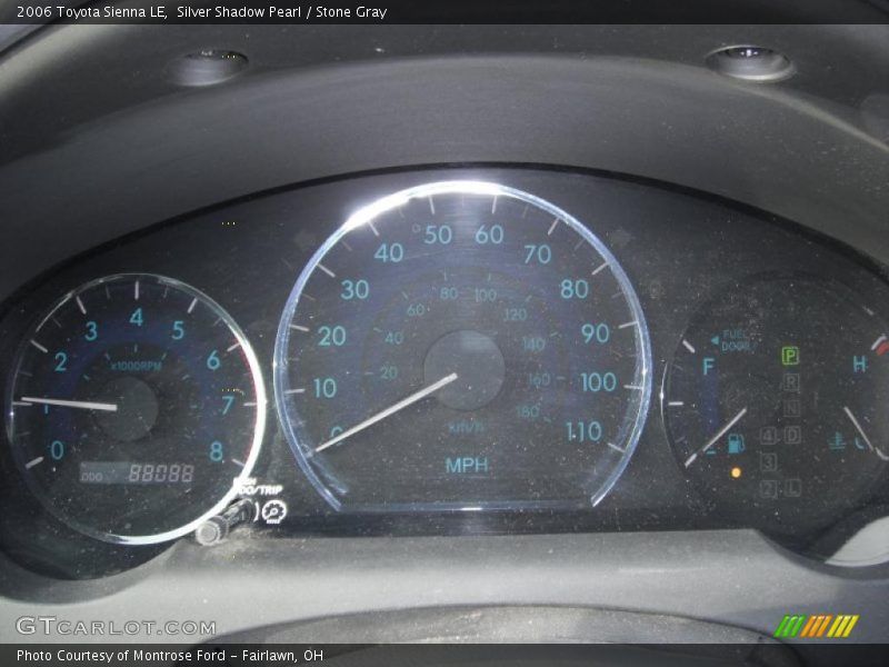 Silver Shadow Pearl / Stone Gray 2006 Toyota Sienna LE