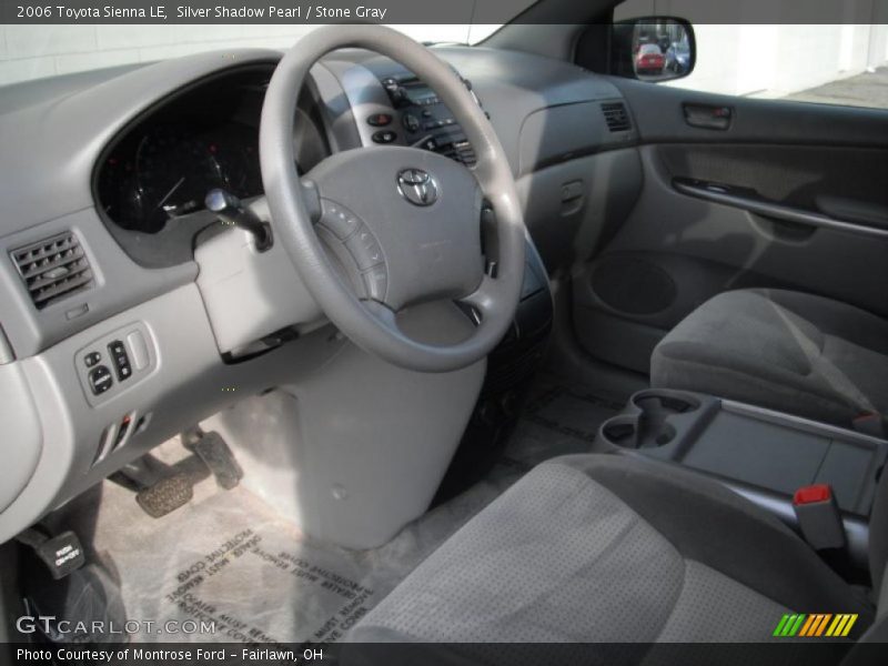 Silver Shadow Pearl / Stone Gray 2006 Toyota Sienna LE