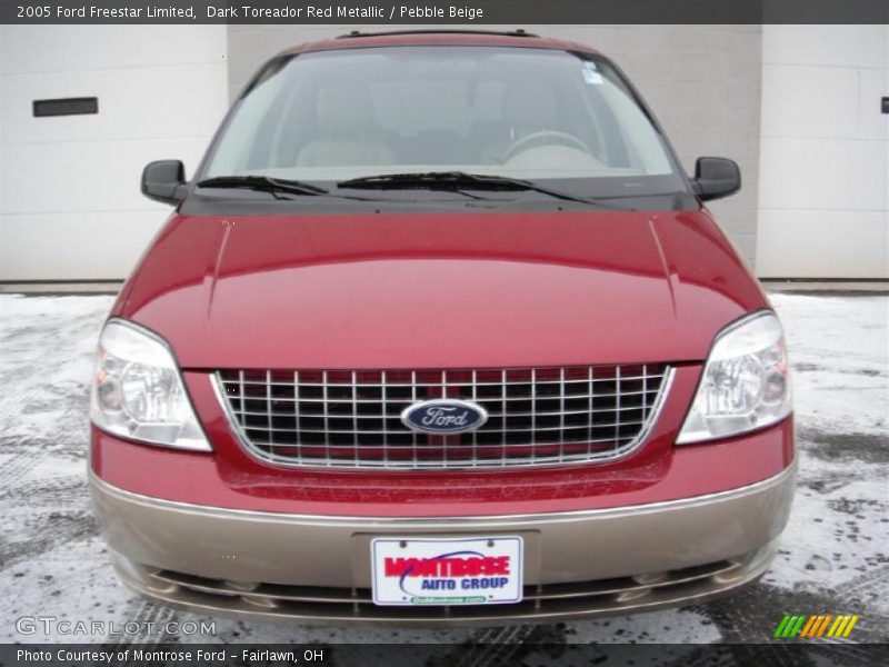 Dark Toreador Red Metallic / Pebble Beige 2005 Ford Freestar Limited