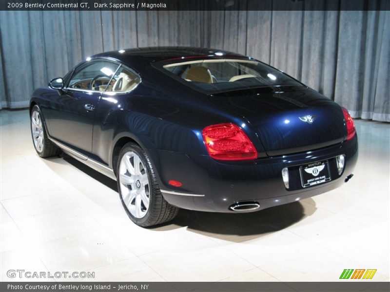 Dark Sapphire / Magnolia 2009 Bentley Continental GT