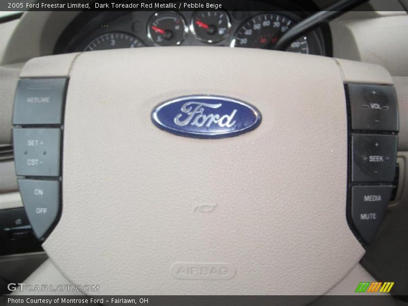 Dark Toreador Red Metallic / Pebble Beige 2005 Ford Freestar Limited