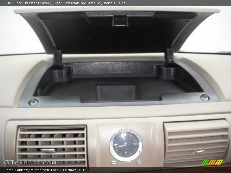 Dark Toreador Red Metallic / Pebble Beige 2005 Ford Freestar Limited