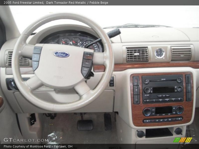 Dark Toreador Red Metallic / Pebble Beige 2005 Ford Freestar Limited