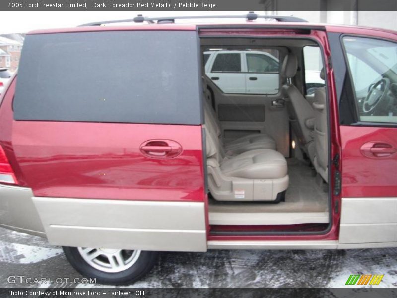 Dark Toreador Red Metallic / Pebble Beige 2005 Ford Freestar Limited