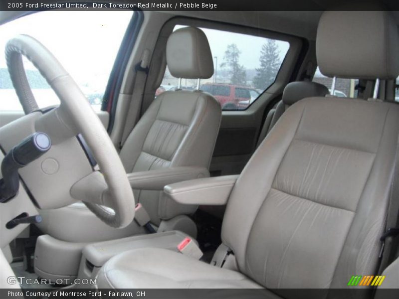 Dark Toreador Red Metallic / Pebble Beige 2005 Ford Freestar Limited