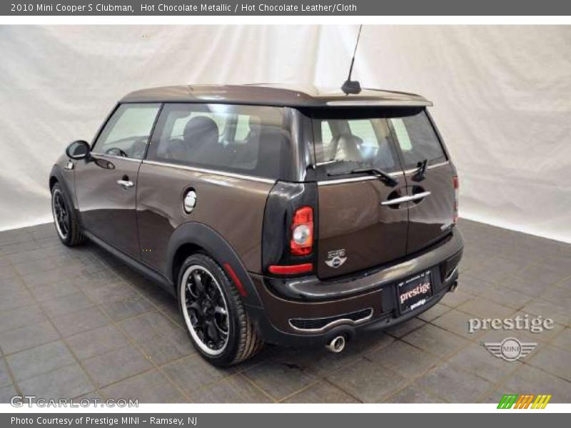 Hot Chocolate Metallic / Hot Chocolate Leather/Cloth 2010 Mini Cooper S Clubman