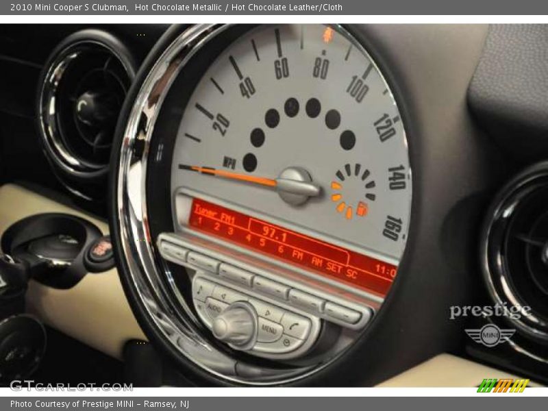 Hot Chocolate Metallic / Hot Chocolate Leather/Cloth 2010 Mini Cooper S Clubman