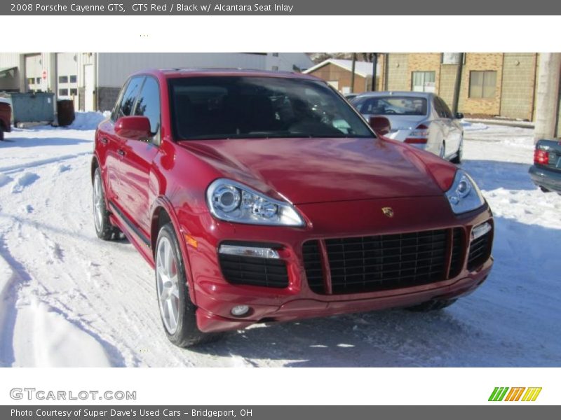 GTS Red / Black w/ Alcantara Seat Inlay 2008 Porsche Cayenne GTS