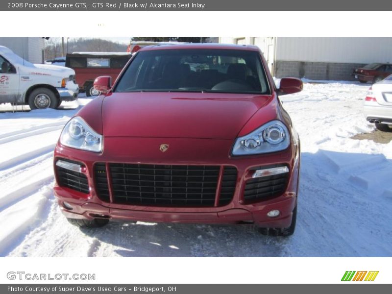 GTS Red / Black w/ Alcantara Seat Inlay 2008 Porsche Cayenne GTS