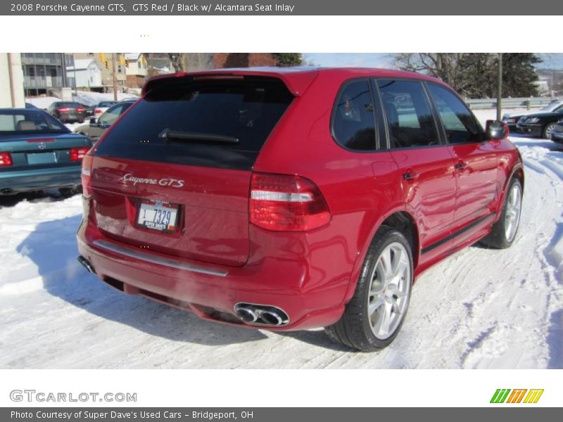 GTS Red / Black w/ Alcantara Seat Inlay 2008 Porsche Cayenne GTS