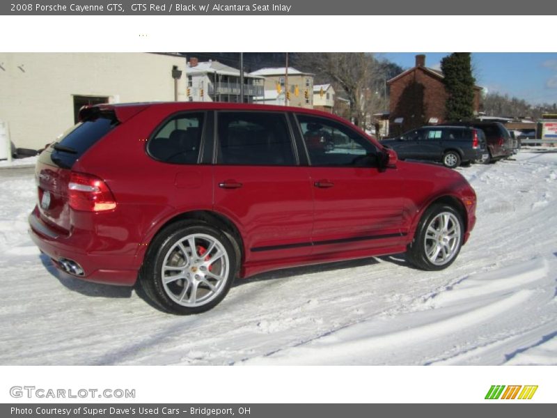 GTS Red / Black w/ Alcantara Seat Inlay 2008 Porsche Cayenne GTS