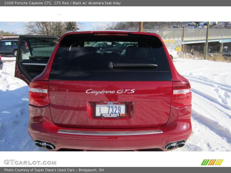 GTS Red / Black w/ Alcantara Seat Inlay 2008 Porsche Cayenne GTS