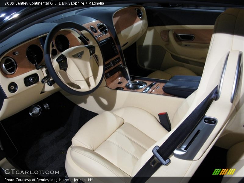 Dark Sapphire / Magnolia 2009 Bentley Continental GT