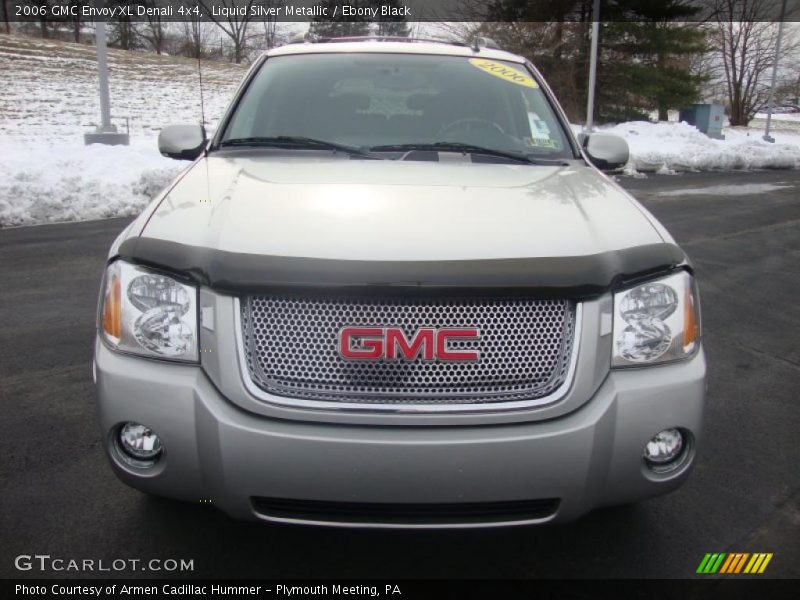 Liquid Silver Metallic / Ebony Black 2006 GMC Envoy XL Denali 4x4