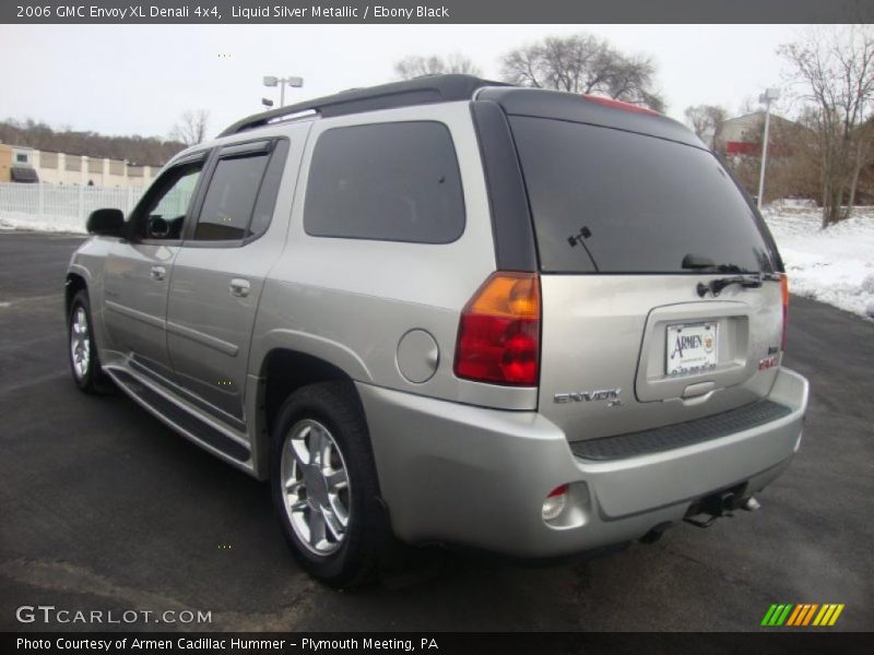 Liquid Silver Metallic / Ebony Black 2006 GMC Envoy XL Denali 4x4
