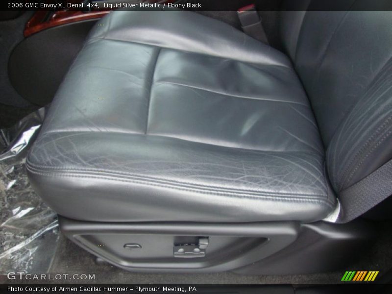 Liquid Silver Metallic / Ebony Black 2006 GMC Envoy XL Denali 4x4