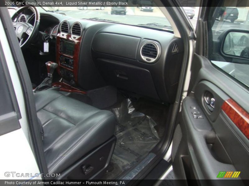 Liquid Silver Metallic / Ebony Black 2006 GMC Envoy XL Denali 4x4