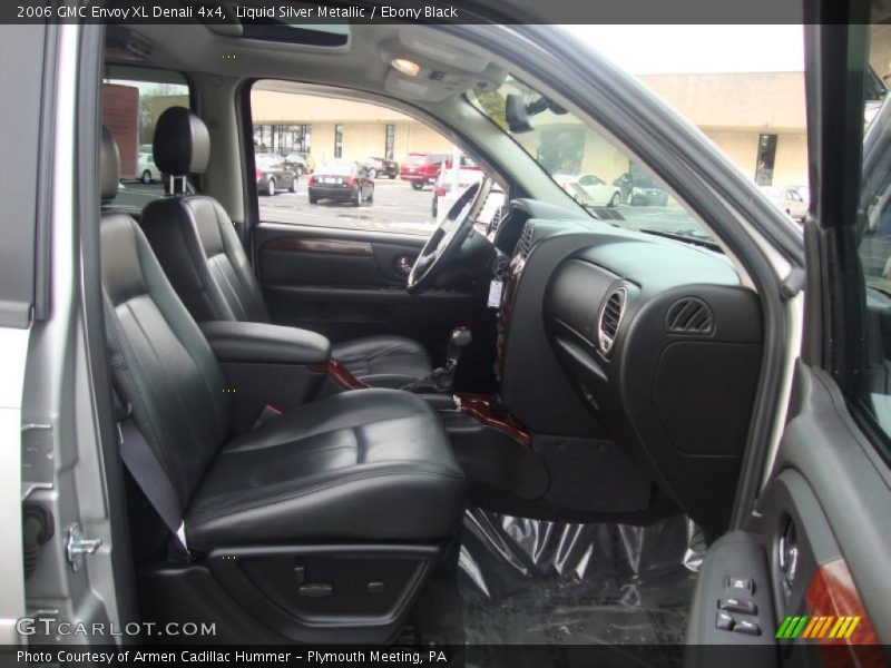 Liquid Silver Metallic / Ebony Black 2006 GMC Envoy XL Denali 4x4