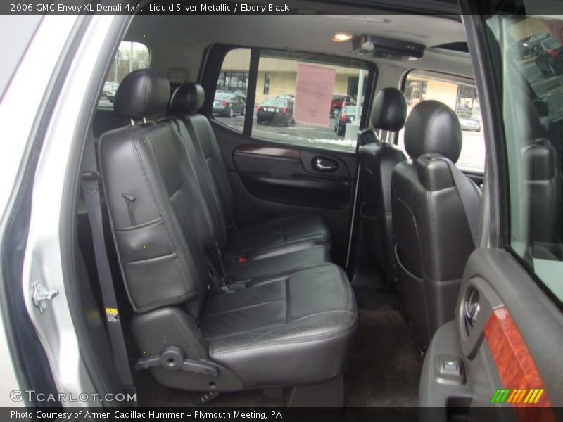 Liquid Silver Metallic / Ebony Black 2006 GMC Envoy XL Denali 4x4