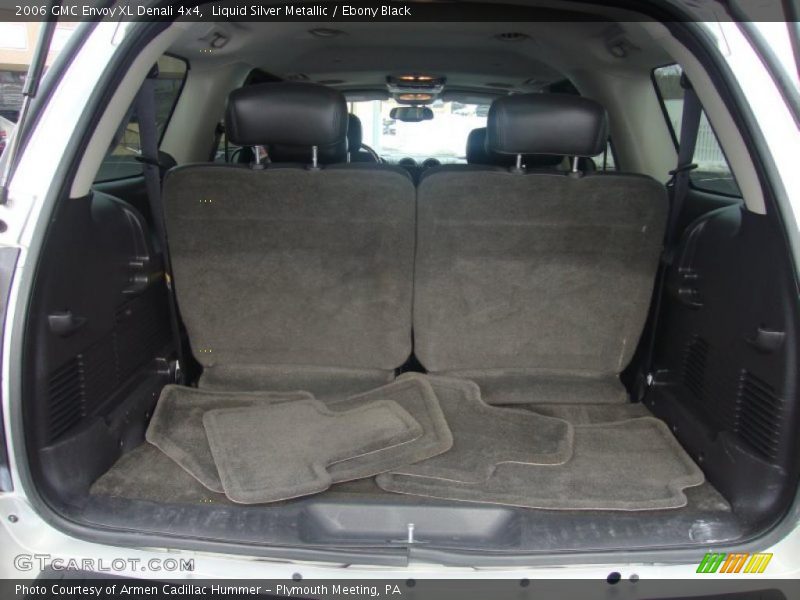 Liquid Silver Metallic / Ebony Black 2006 GMC Envoy XL Denali 4x4